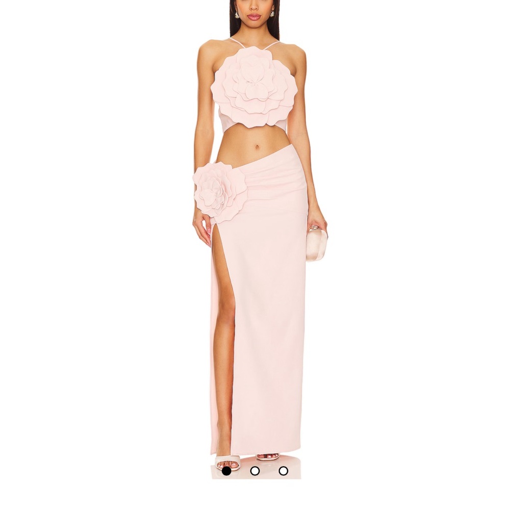 REVOLVE Lovers and Friends Artemis Gown in Light Pink